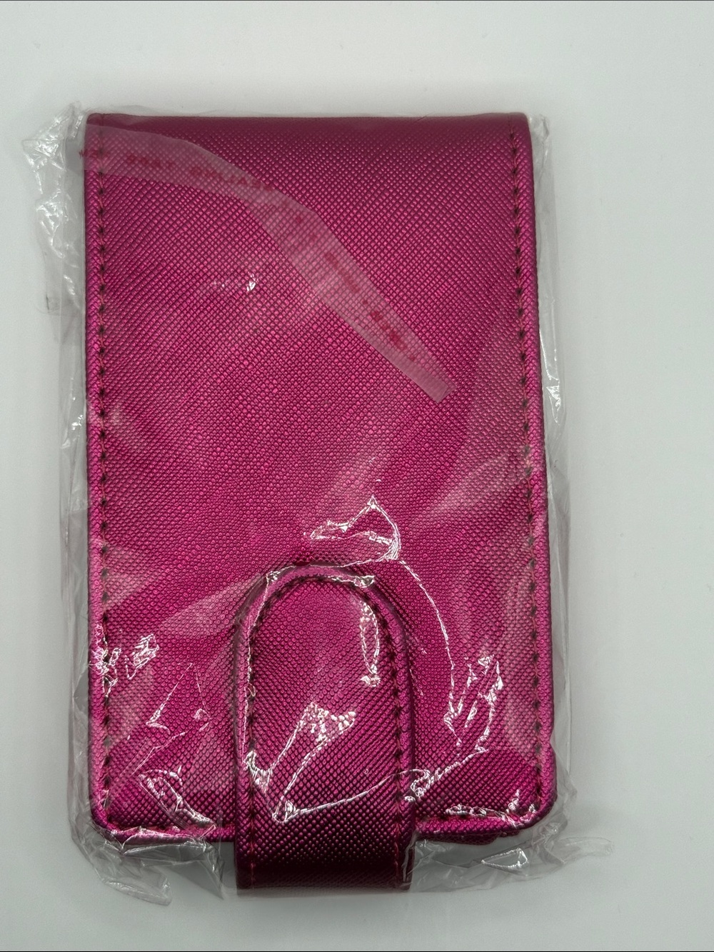 Pink Lip Gloss Holder & Mirror